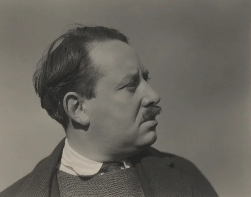 Paul Rosenfeld by Alfred Stieglitz, photograph, 1925