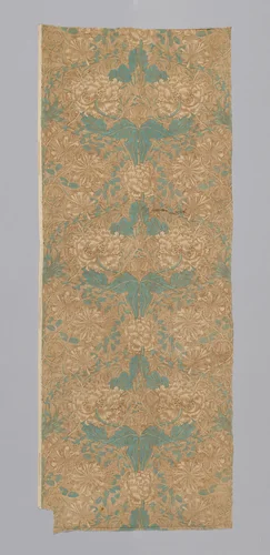 Honeysuckle by William Morris, textile, 1876