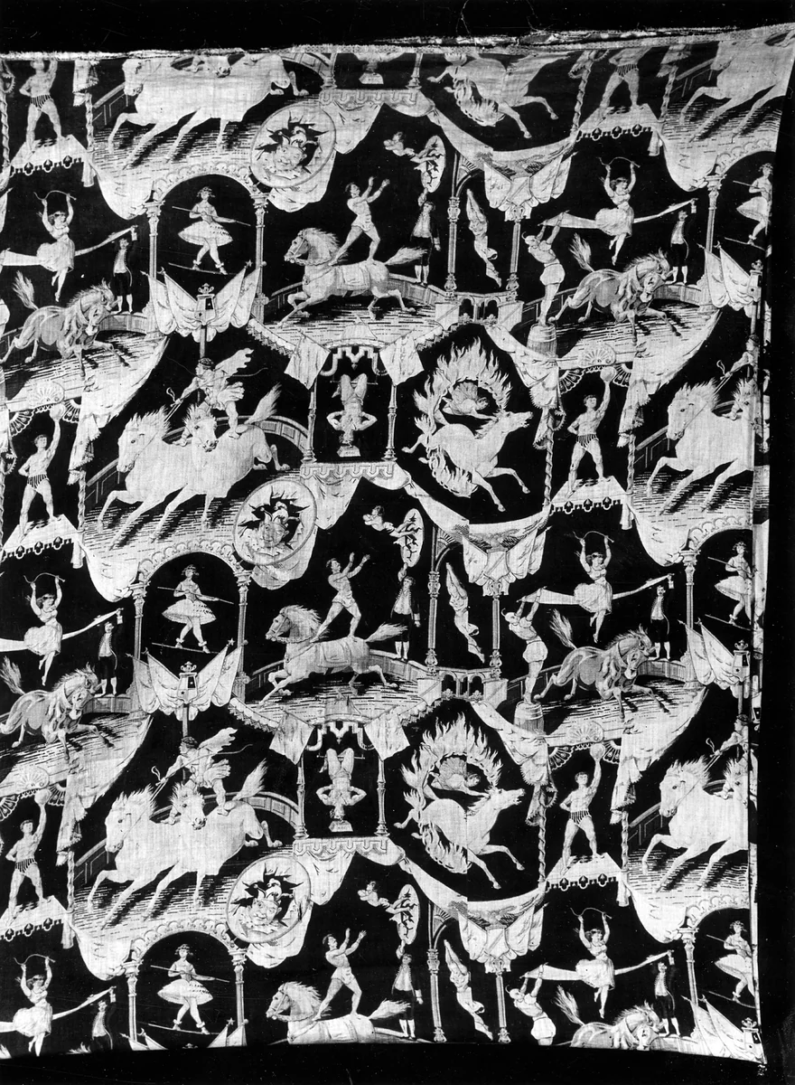 Circus by United States, textile, 1866-1886