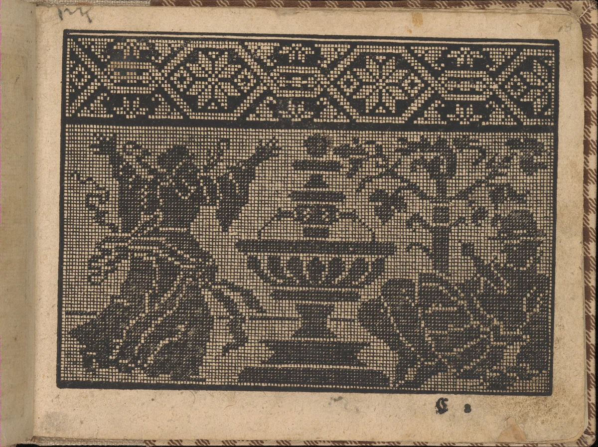 New Künstlichs Modelbuch (Page 10 recto) by Bernhard Jobin, book, 1600