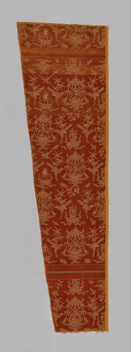 Fragment (Dressing Fabric) by China, textile, 1501-1600