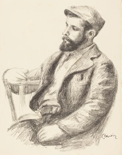 Louis Valtat by Auguste Renoir, print, 1904