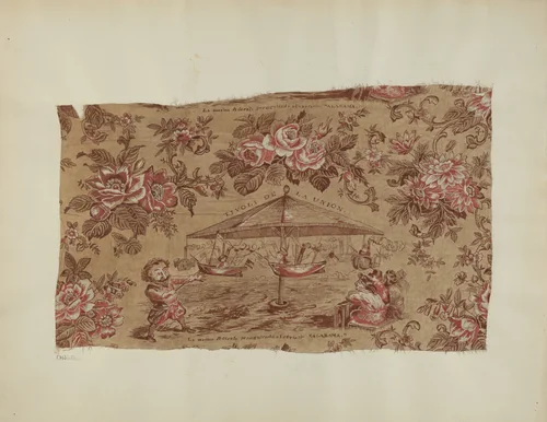 Printed Cotton by Charlotte Winter, index of american design, 1940