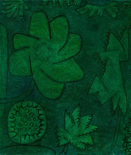 tief im Wald,1939 by Paul Klee, painting