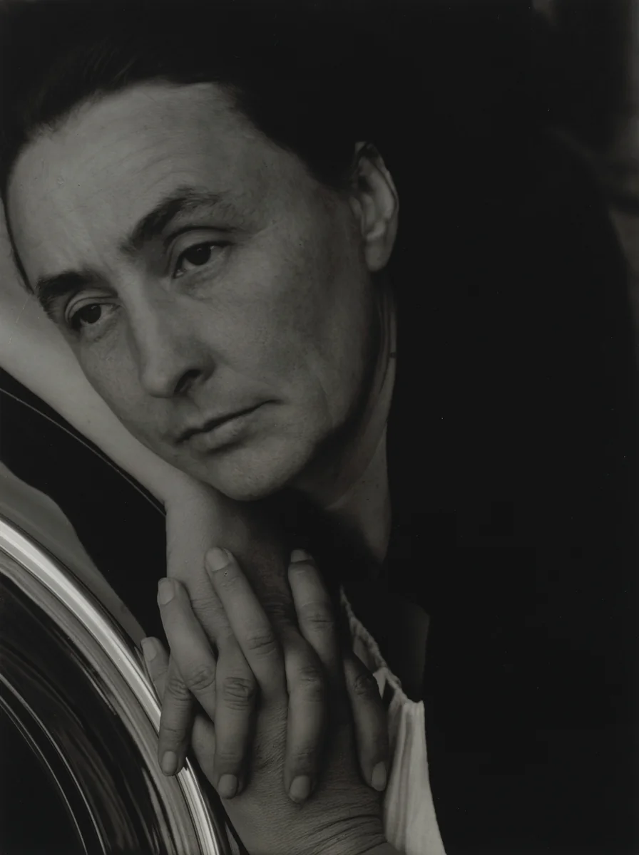 Georgia O'Keeffe by Alfred Stieglitz, photograph, 1933