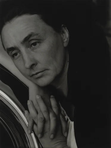 Georgia O'Keeffe by Alfred Stieglitz, photograph, 1933