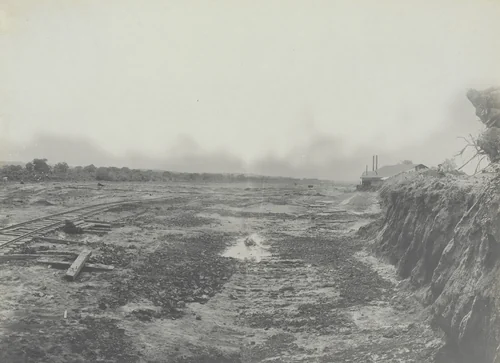 Tabernilla C.Z. Status of steam shovel excavation. Looking south by Unidentified Photographer, photograph, 1910