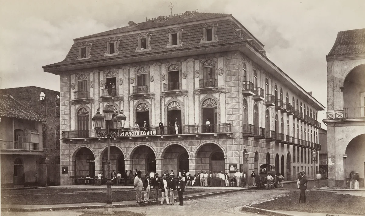 Panama by Eadweard Muybridge, photograph, 1875