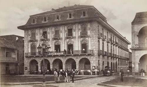 Panama by Eadweard Muybridge, photograph, 1875