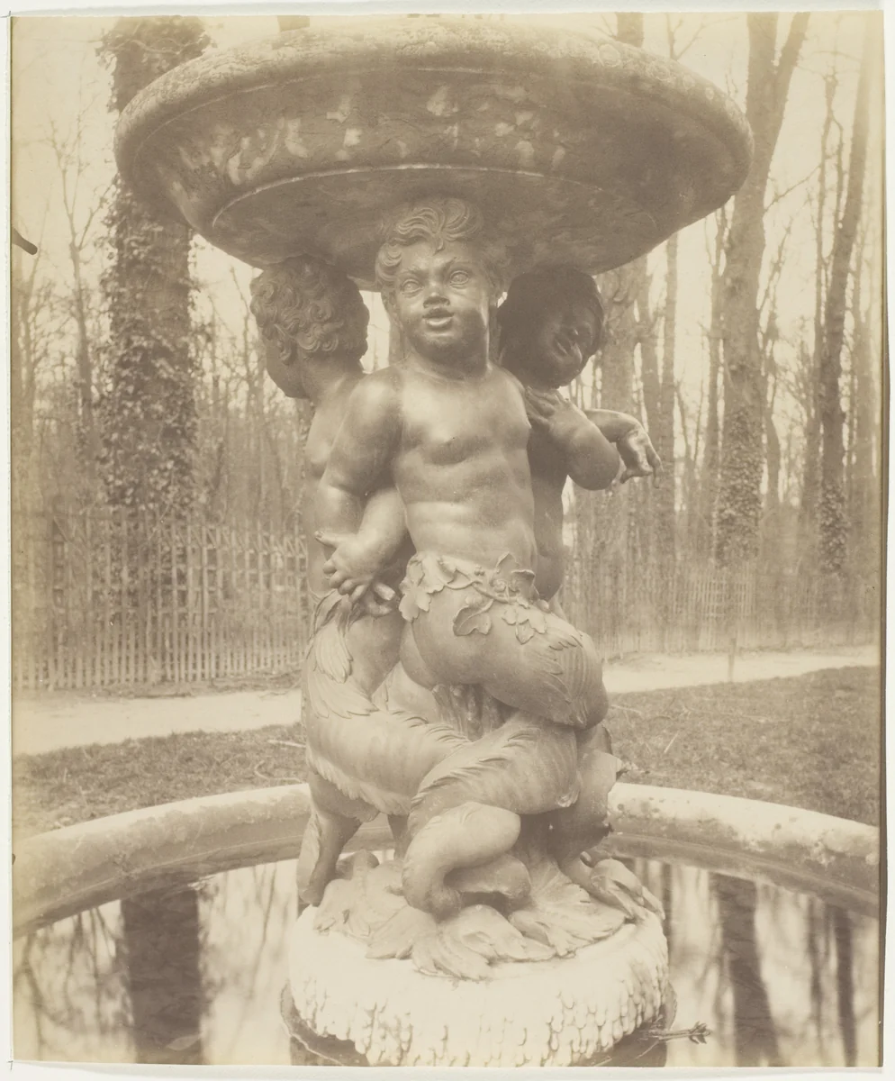Versailles, Les Marmousets by Jean-Eugène-Auguste Atget, photograph, 1906