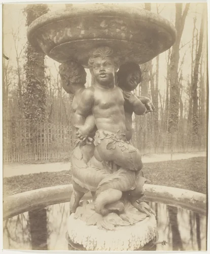 Versailles, Les Marmousets by Jean-Eugène-Auguste Atget, photograph, 1906