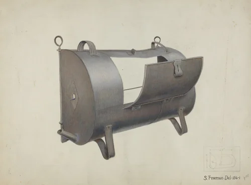 Roasing Oven by Samuel Fineman, index of american design, 1937