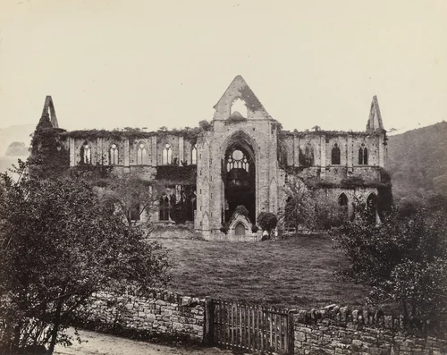 Tintern Abbey by Francis Frith, photograph, 1860