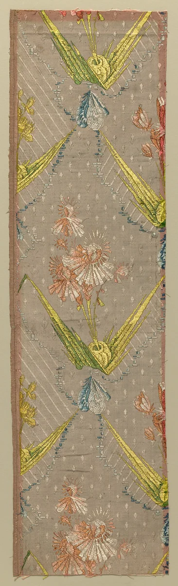 Fragment by France, textile, 1725-1775