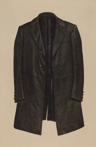 Prince Albert coat by Lelah Nelson, index of american design, 1941