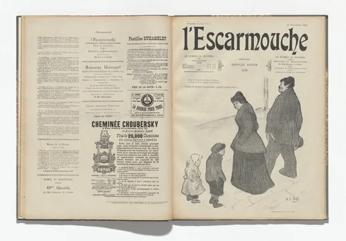 L'Escarmouche, no. 3 by Various artists, illustrated book, 1893