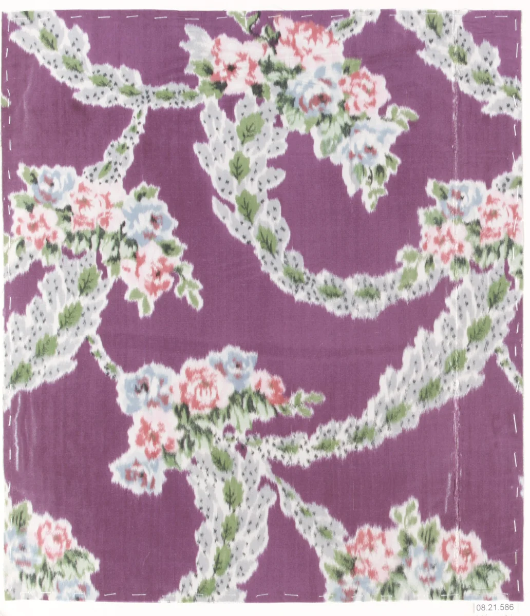 Textile sample by Unknown Designer, textile, 1900