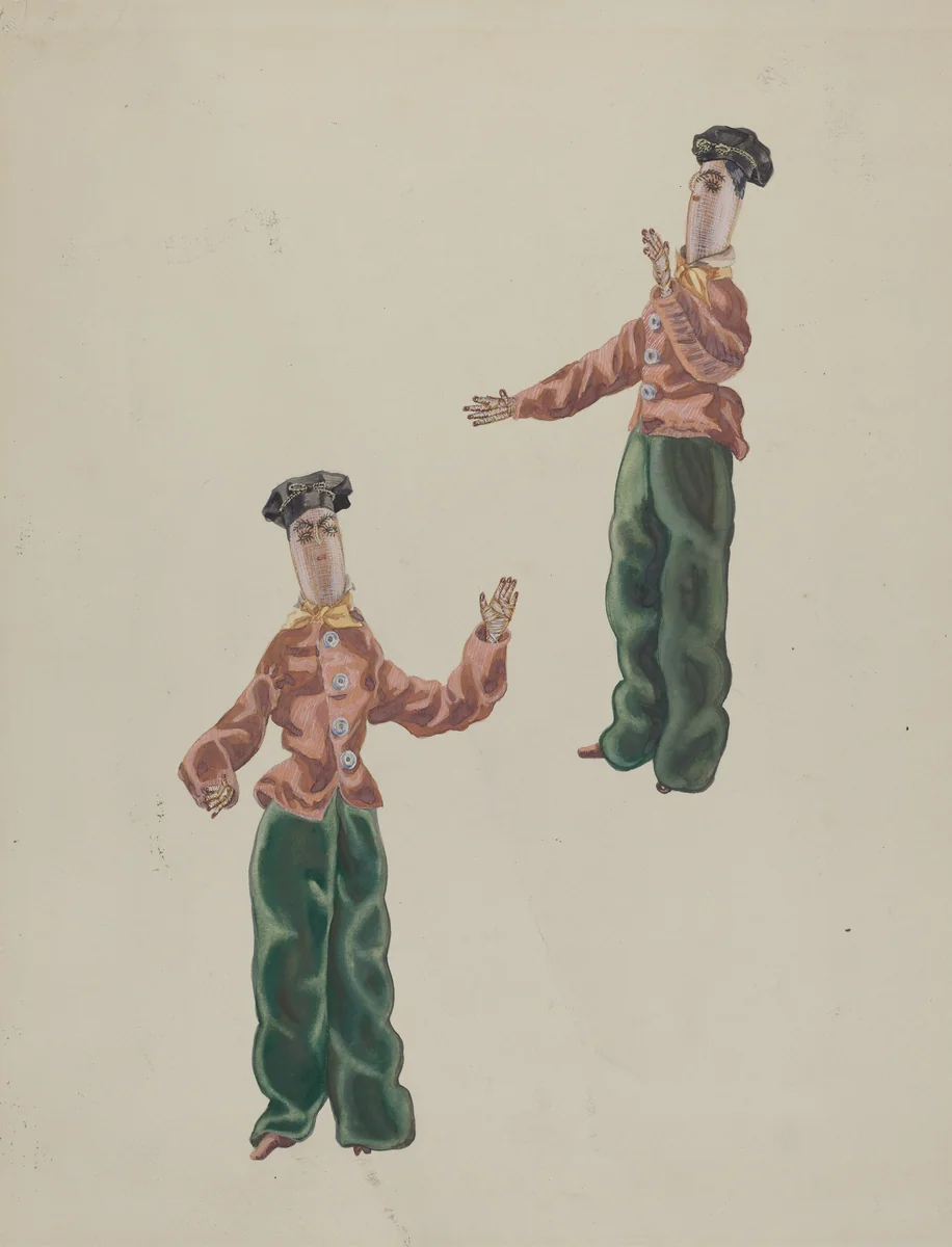 Rag Doll by Verna Tallman, index of american design, 1937