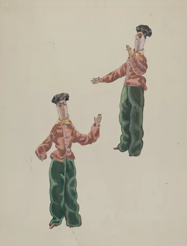 Rag Doll by Verna Tallman, index of american design, 1937