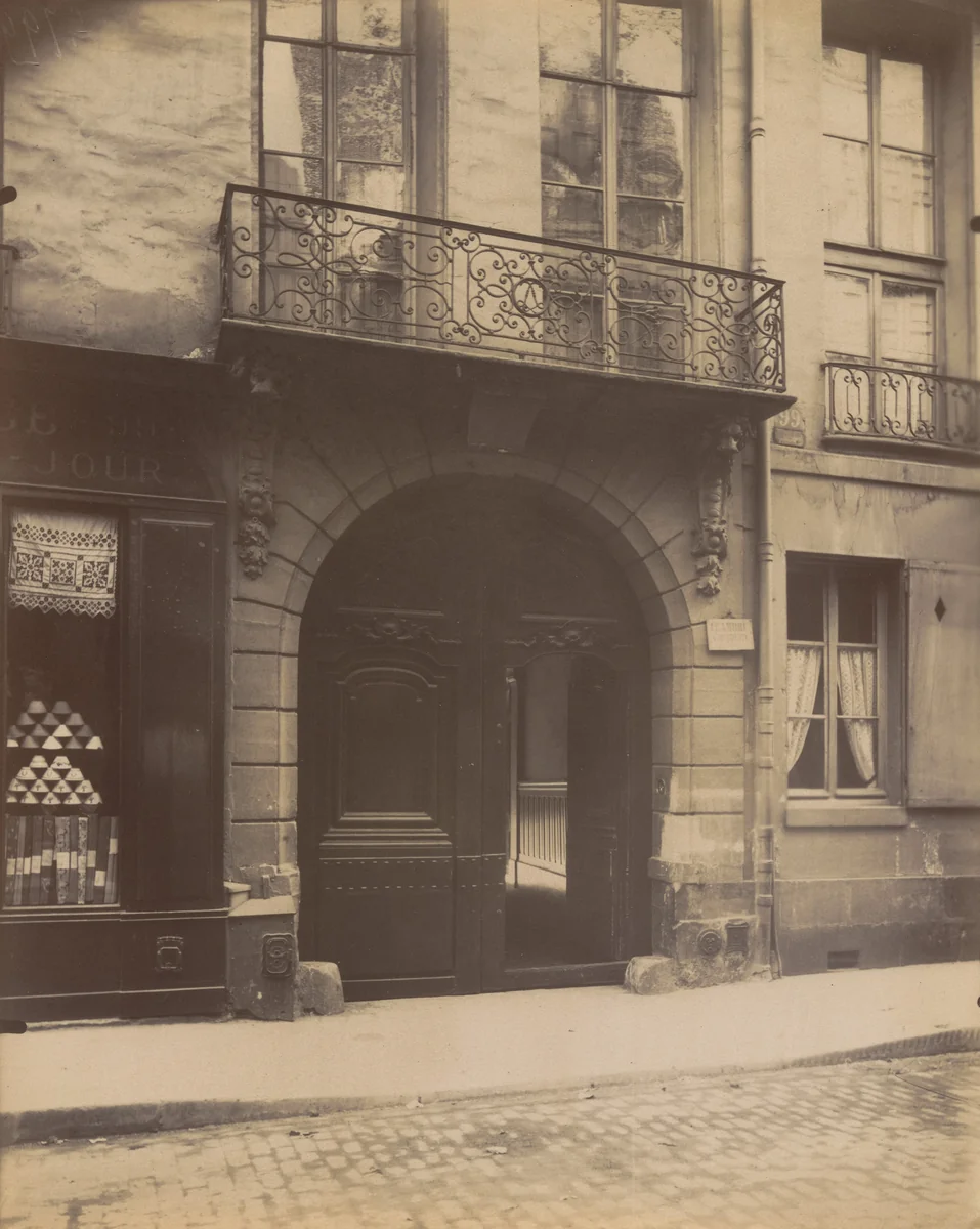 99 Rue du Bac by Eugène Atget, photograph, 1911