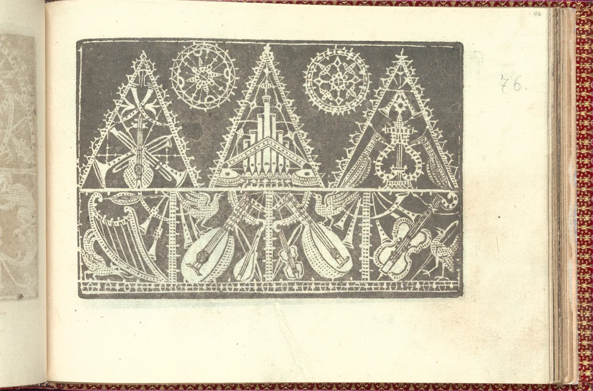 Corona delle Nobili et Virtuose Donne: Libro I-IV, page 76 (recto) by Cesare Vecellio, book, 1601