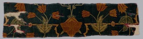 Fragments of a Carpet by Imperial Manufactory, textile, 1600-1650