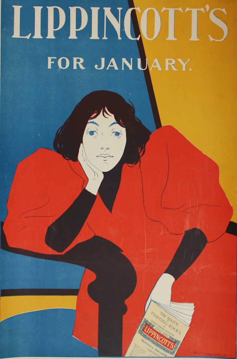 Lippincott's for January by Will Carqueville, print, 1895