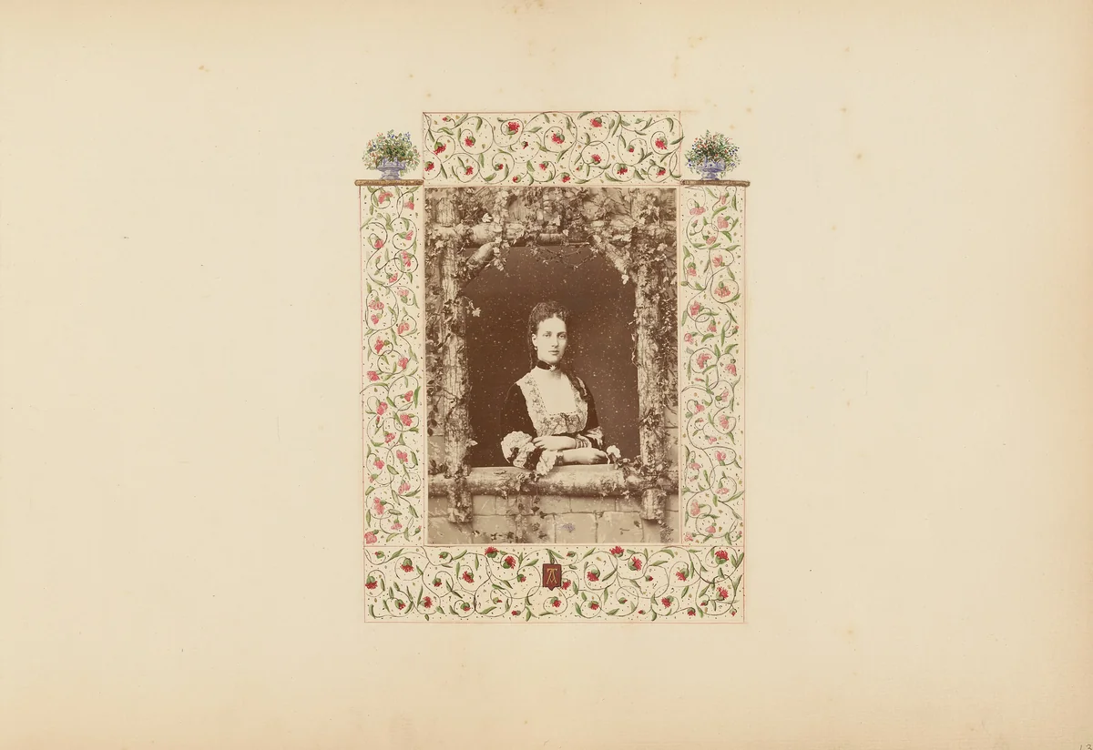 The Madame B Album by Marie-Blanche Hennelle Fournier, photograph, 1870-1879