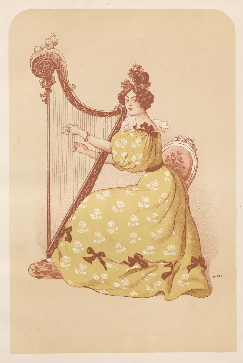 La Romance by Auguste Roedel, book, 1898