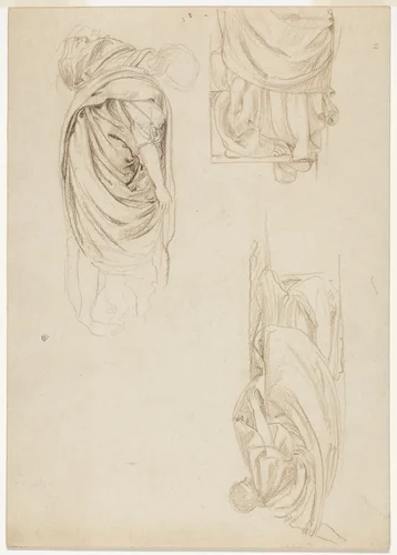 Study for Festival by Edward John Poynter, drawing, 1870-1880