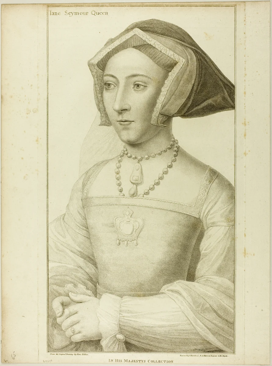 Queen Jane Seymour by Francesco Bartolozzi, print, 1795