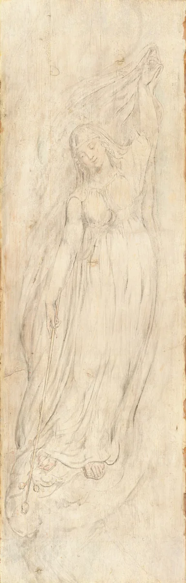 Evening by William Blake, painting, 1820-1825