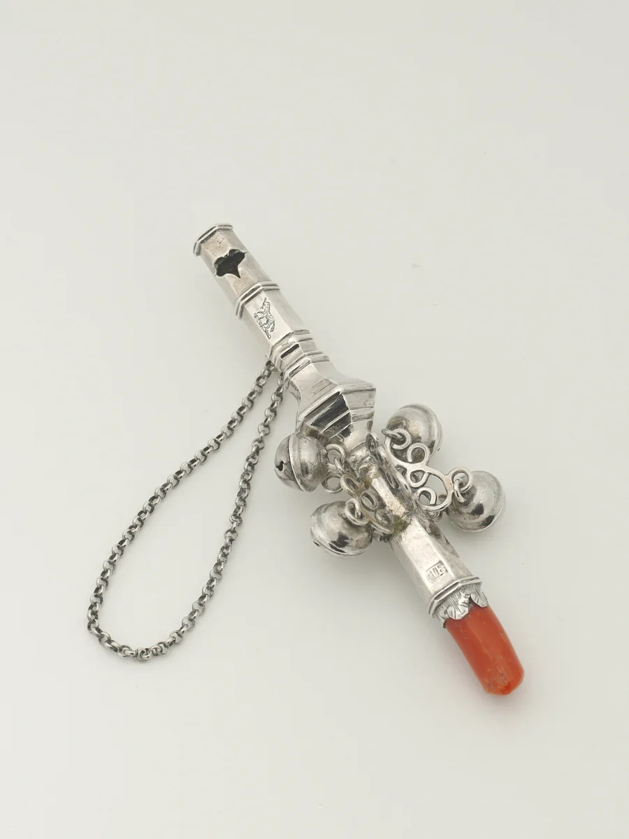 Whistle and Bells with Coral by Thomas Edwards, other, 1722