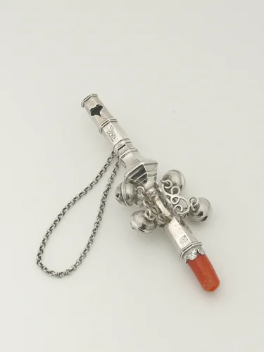 Whistle and Bells with Coral by Thomas Edwards, other, 1722