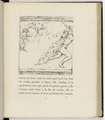 In-text plate (page 137) from Daphnis et Chloé by Pierre Bonnard, illustrated book, 1902