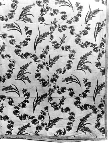 Panel by England, textile, 1810-1840