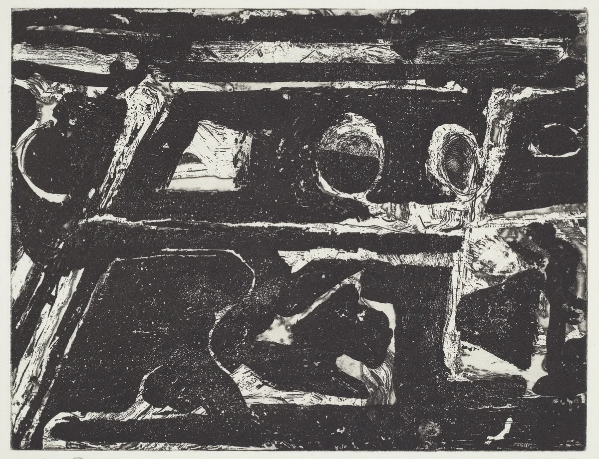 Ne Comprends Pas by Richard Diebenkorn, print, 1990