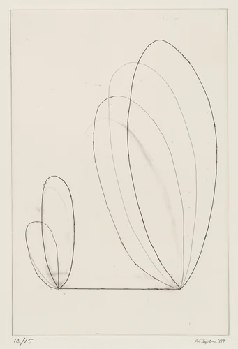 Palm Root by Al Taylor, print, 1989