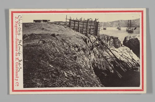 [Mining Site Chincha Islands] by José Negretti, photograph, 1860-1879