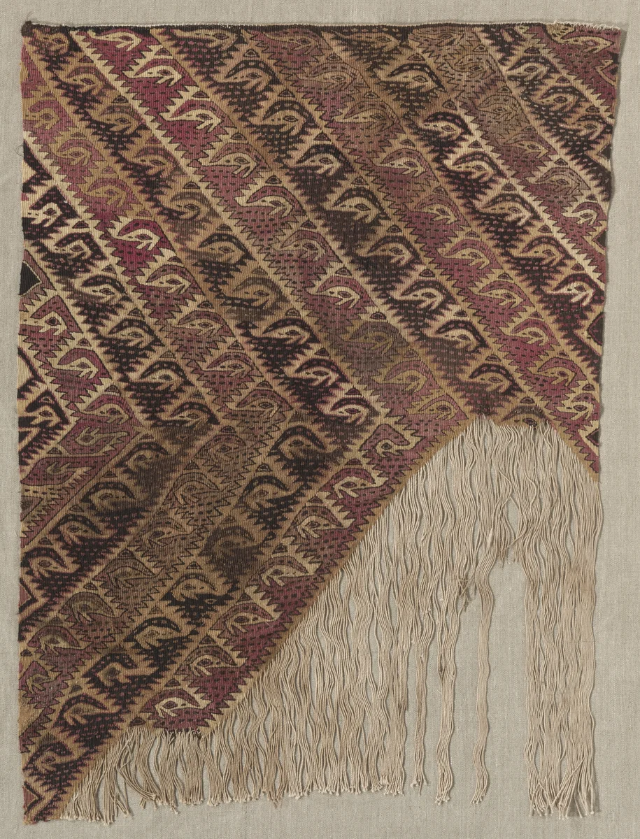 Unfinished Cloth by Unknown, textile, 1100-1400