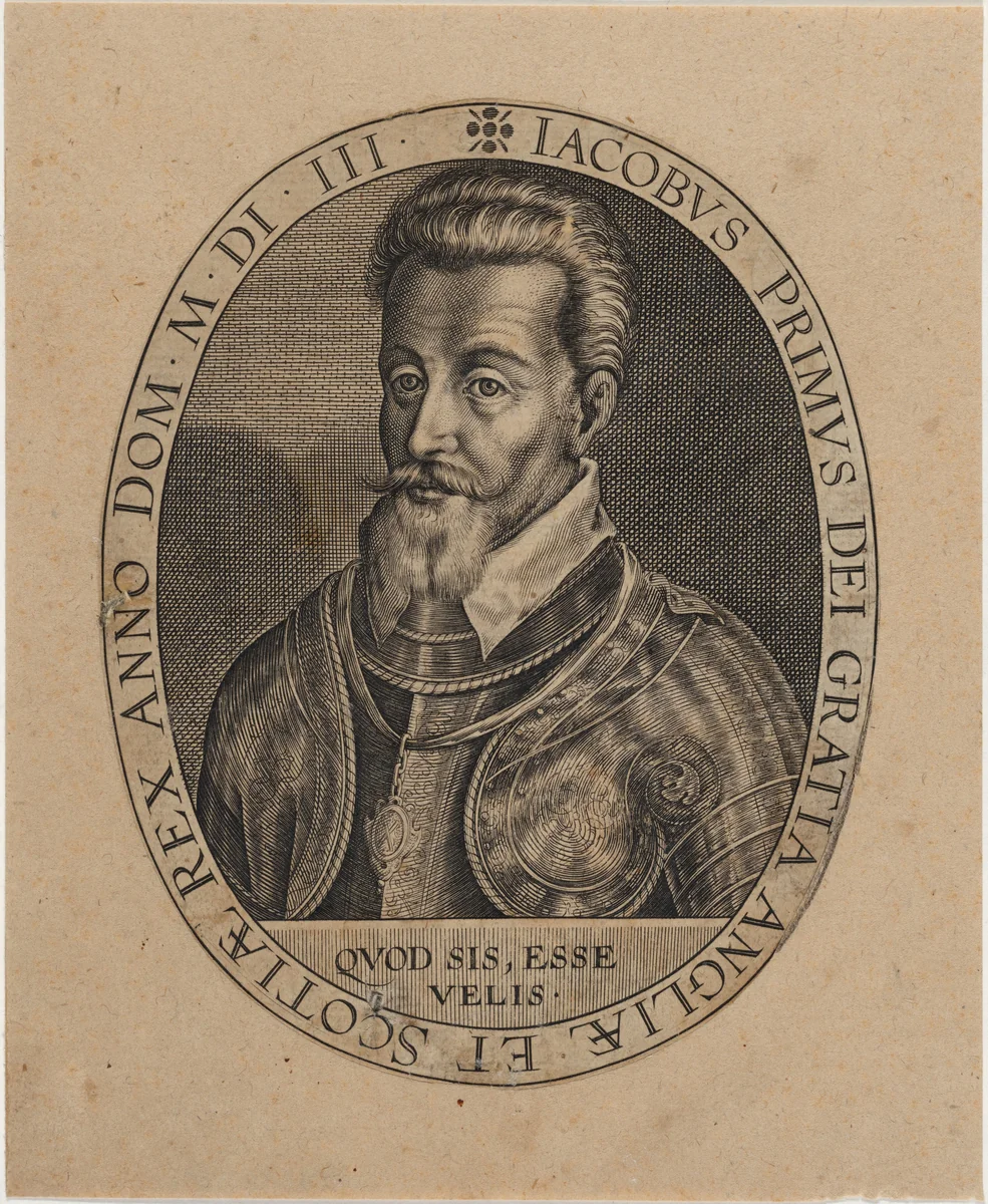 James I by Unknown 19th Century, print, 1800-1899