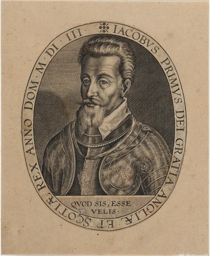 James I by Unknown 19th Century, print, 1800-1899