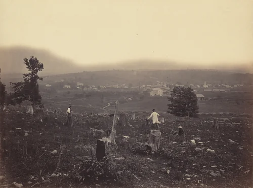 Waymart, Del. & Hudson Canal Co. by Thomas H. Johnson, photograph, 1858-1868