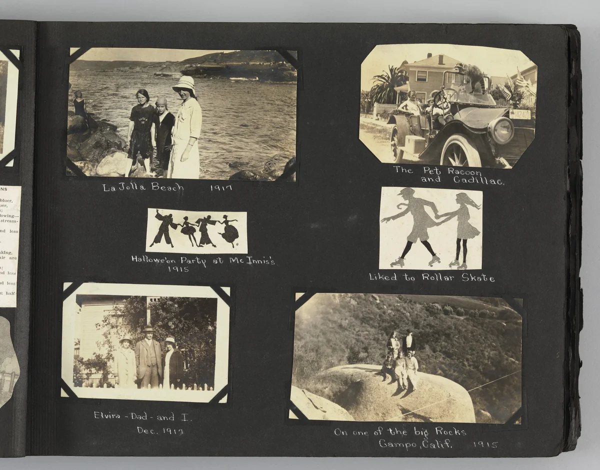 The Story of my Life and Friends as Told by Snapshots from Fourteen On by Blanche Parker, photograph, 1916