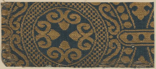 Fragment by Japan, textile, 1775-1825