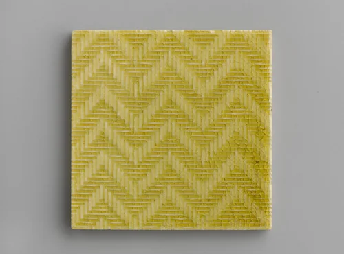 Tile by J. and J. G. Low Art Tile Works, artwork, 1879-1884