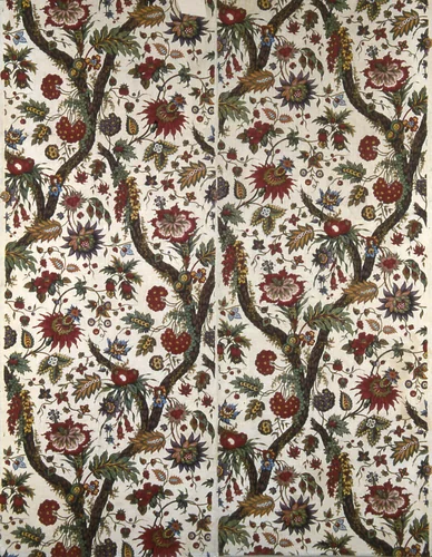 Two Panels (Joined) by Hartmann et Fils, textile, 1799
