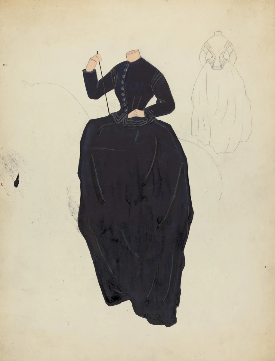 Riding Habit by Marie Mitchell, index of american design, 1940