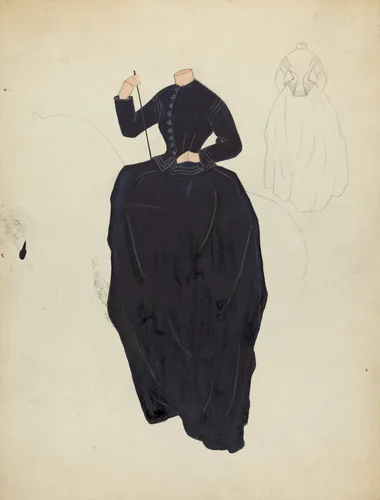 Riding Habit by Marie Mitchell, index of american design, 1940