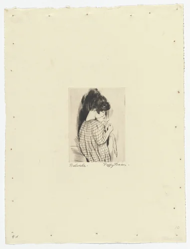 Belinda by Peggy Bacon, print, 1925